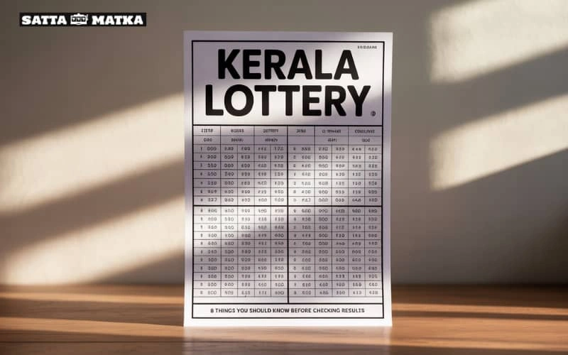 kerala lottery sheet