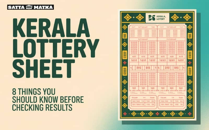kerala lottery sheet